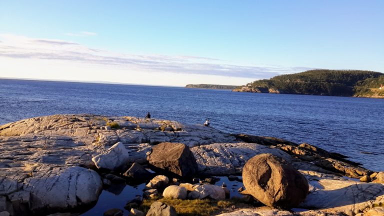 Islet Point in Tadoussac looking towards Pointe Noire Interpretation and Observation Centre 1