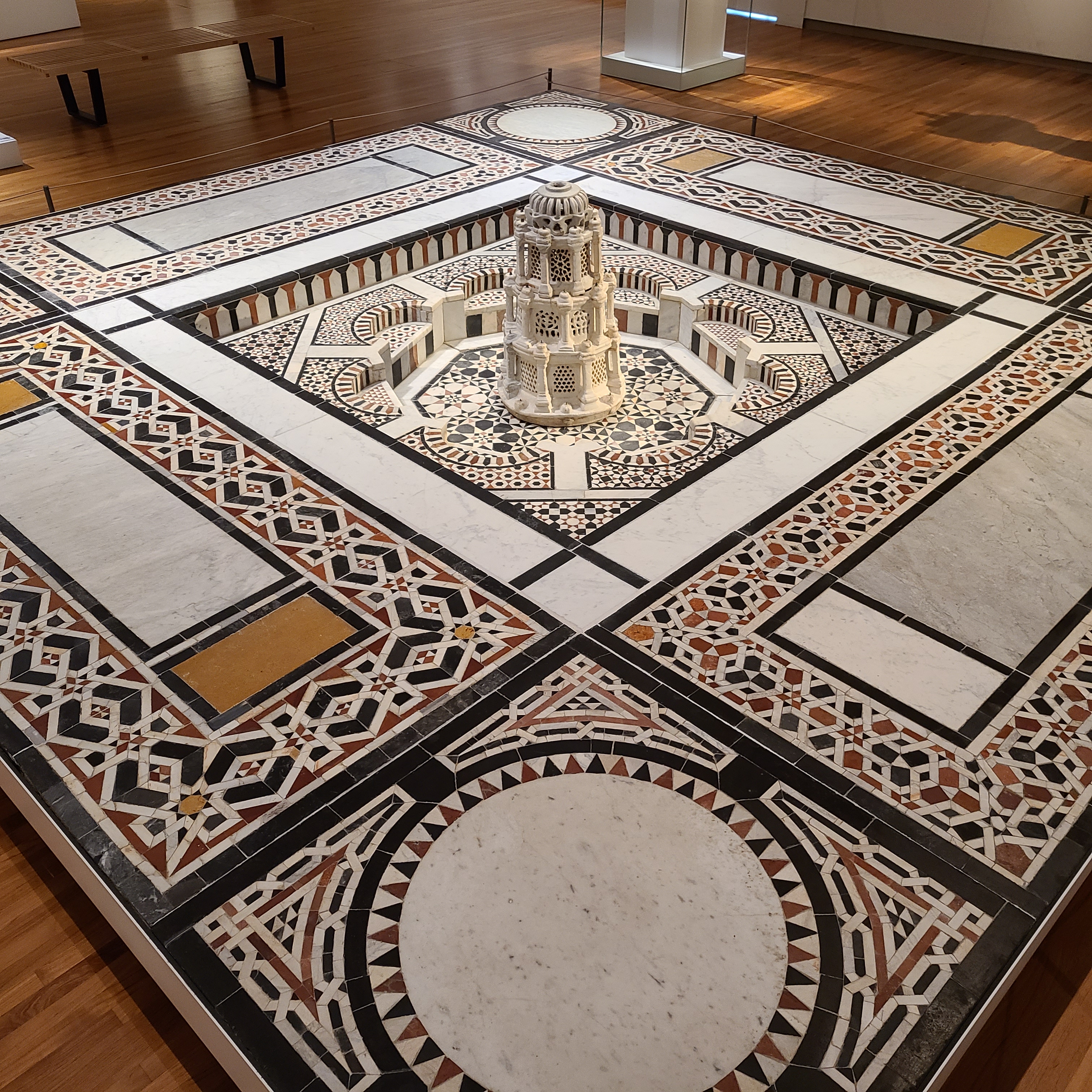 The Aga Khan Museum in Toronto - You absolutely should go! 2 The Aga Khan Museum in Toronto tiled miniture
