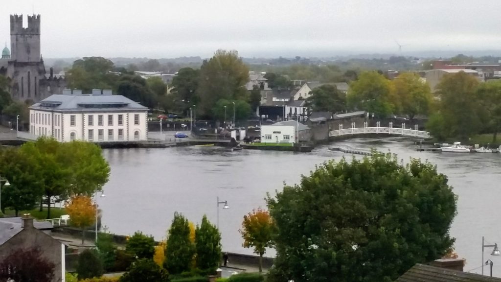River Shannon in Limerick Ireland near Bunratty Castle