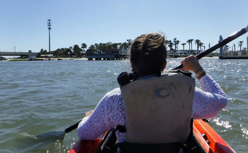 Amazing! Where to Kayak in Florida–Melbourne, St. Petersburg, Jacksonville Beach & St. Augustine 12 Kayaking in Florida @DownshiftingPRO Paula Schuck