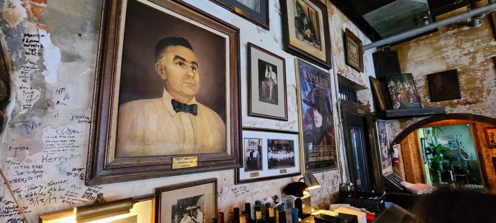 Signature Cocktails & Good Eats in New Orleans #onetimeinNOLA 13 Pete Impastato Proprietor of Napoleon House in New Orleans 2022