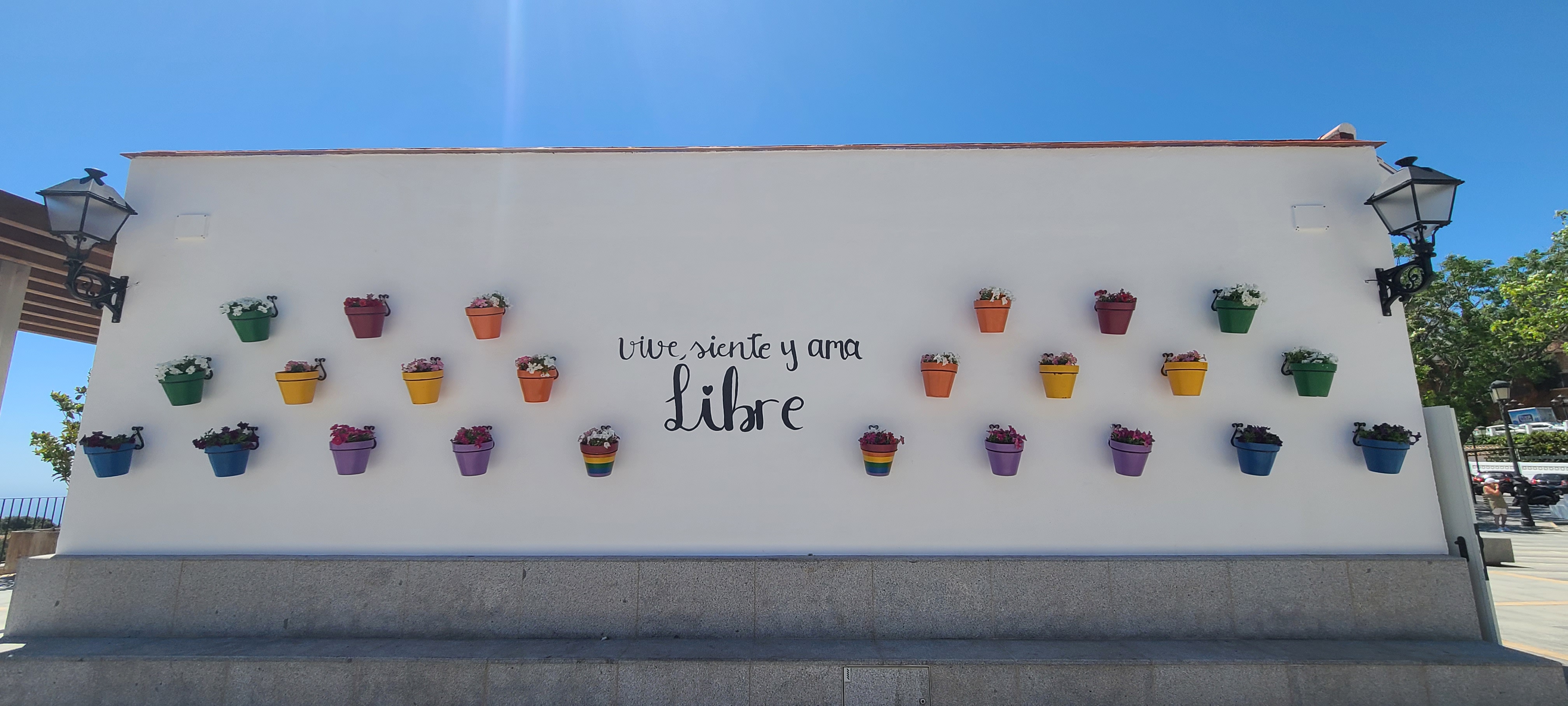 Quaint Pueblos Blancos in Southern Spain - Visiting Mijas 4 Mirador Hermanos Nunex Andreu - Visiting Mijas - view of the white pueblo in Southern Spain -Costa del Sol