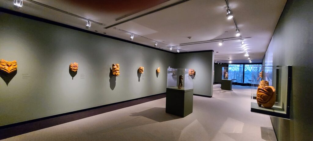 Wolves Dempsey Bob at the McMichael retrospective