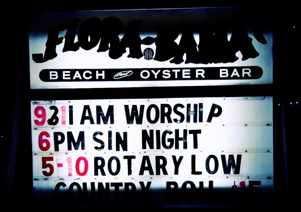 Ultimate Guide to the Gulf Shores and Orange Beach, Alabama 22 Florabama church service