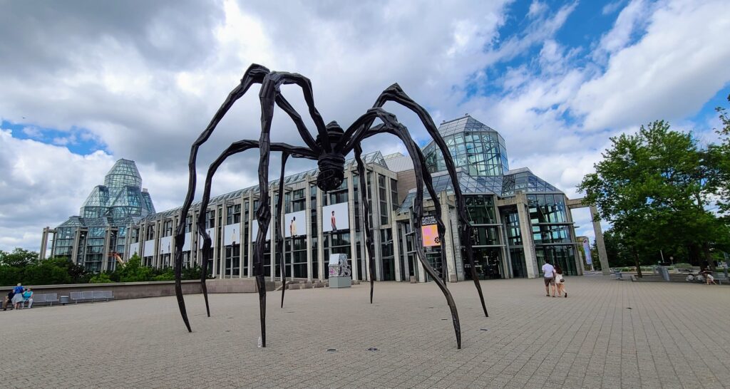 Visit The National Gallery of Canada in Ottawa - Indigenous Art 13 Maman by Louise Bourgeois DownshiftingPRO