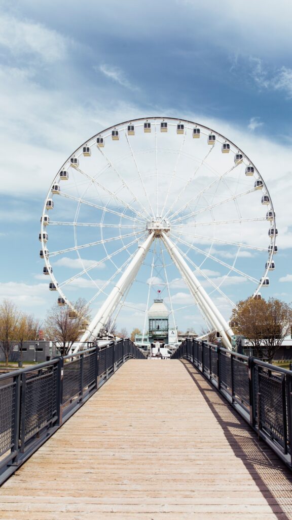 12 Riding La Grande Ronde Ferris Wheel in Old Montreal