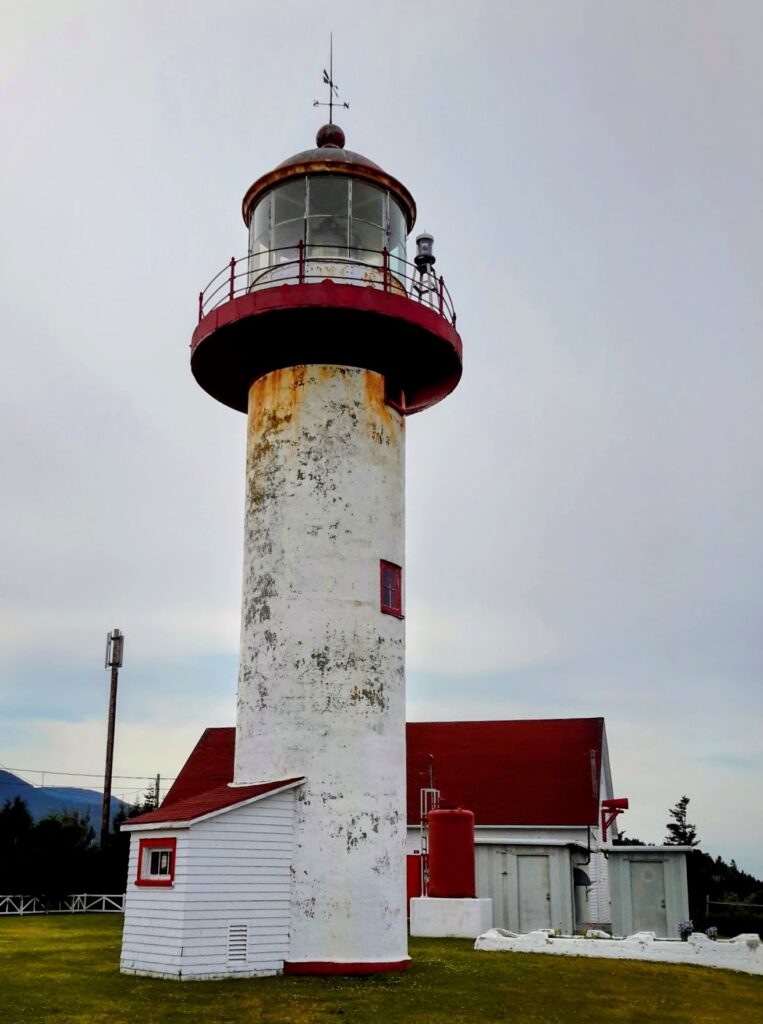Cap de la Madelaine Lighthouse Quebec Maritime Lighthouse Trail