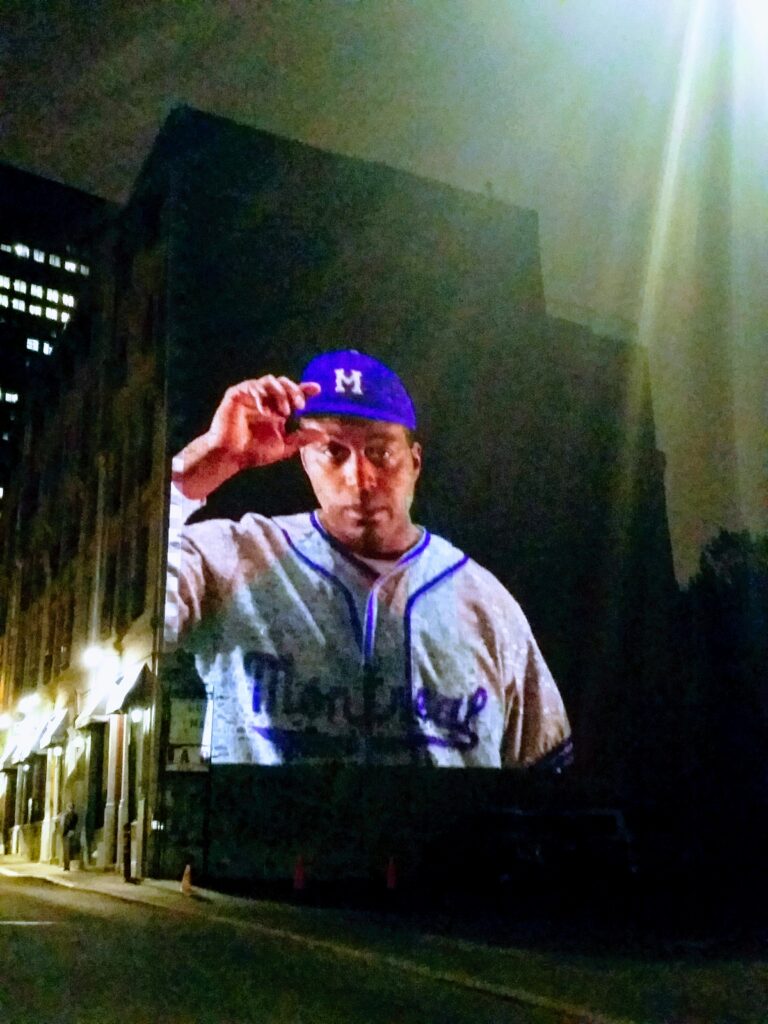 The Ultimate Guide to Festivals in Montreal 11 Jackie Robinson Cite Memoire Projection Travel Guide