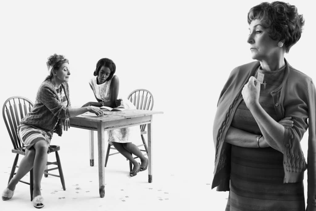 What to see at the Stratford Festival in 2023 8 Allison Edwards-Crewe, Lucy Peacock and Seana McKenna, Les Belles-Soeurs. Photography by Ted Belton - What to see at the Stratford Festival this summer.