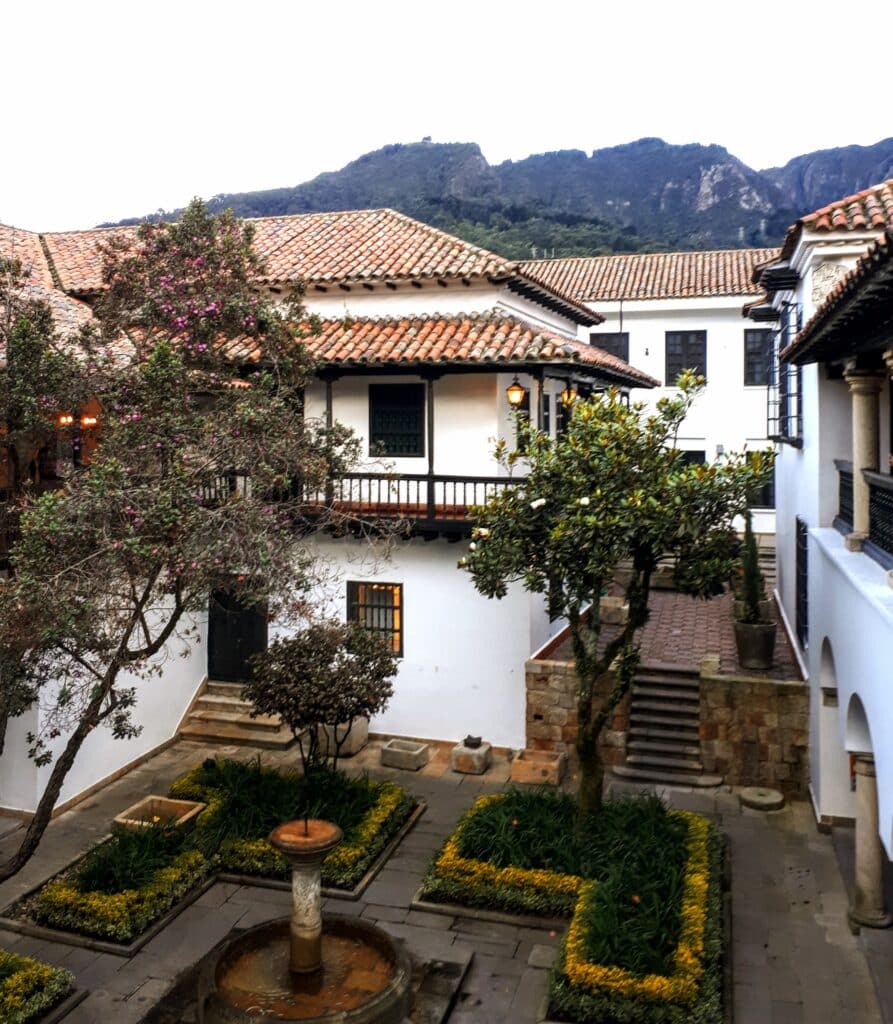 Rotund People and Animals are The focus of the Botero Museum in Colombia - Bogota & Medellin 4 Botero museum in Bogota courtyard 1