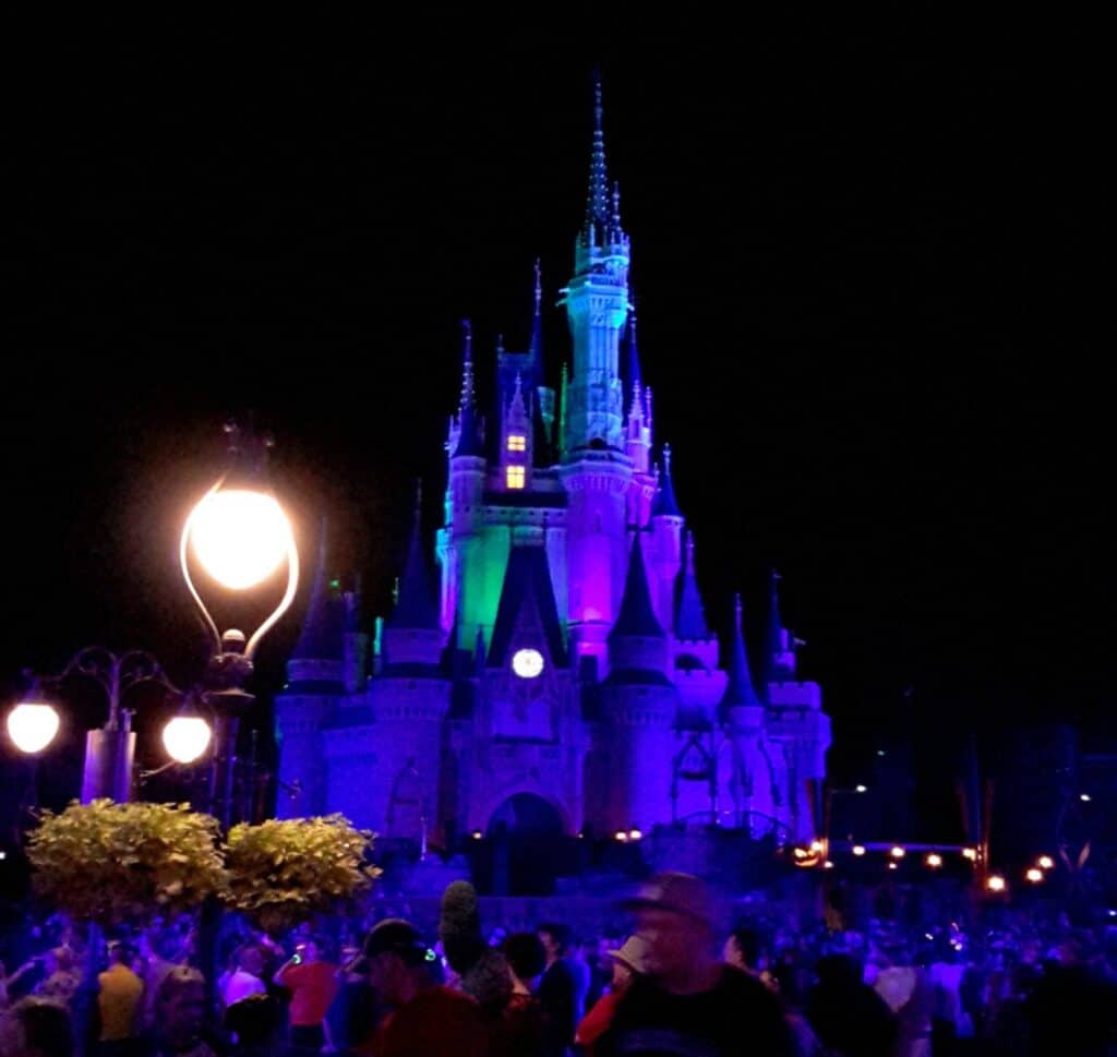 Disney Rash Disney at night @DownshiftingPRO