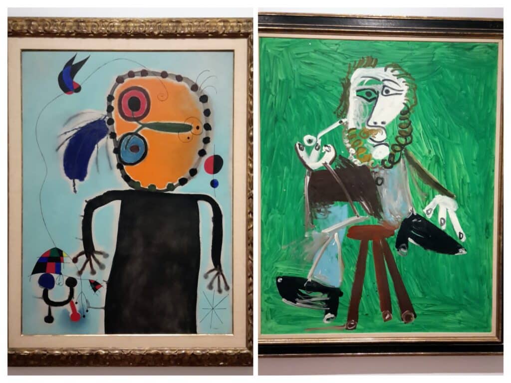 Rotund People and Animals are The focus of the Botero Museum in Colombia - Bogota & Medellin 5 miro and picasso at the botero museum in Bogota Colombia
