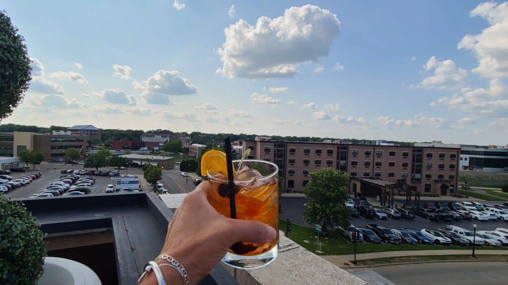 Goodwin Rooftop Bar in Beloit WI Photo Credit DownshiftingPRO 1