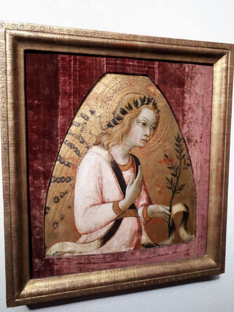 Great Art & Quirky Museums NOT in New York City 13 Angel of the Annunciation Sano di Pietro The Hyde Collection Photo Credit DownshiftingPRO