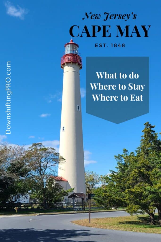 Cape May Pinterest Pin Margarita Ibbott DownshiftingPRO