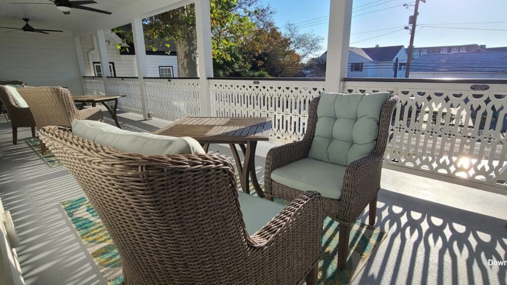 Grand Veranda Elaines Cape May Photo Credit DownshiftingPRO
