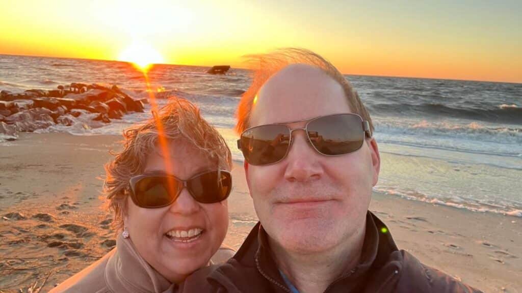 West Cape May sunset Paul and Margarita Ibbott Photo Credit DownshiftingPRO 1