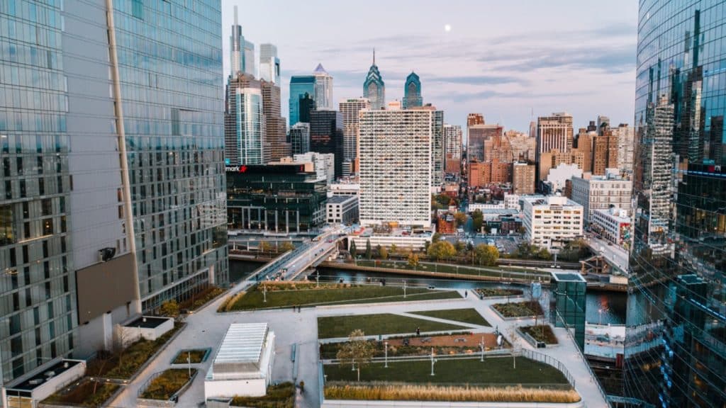 Cira Green Photo Credit Elevated Angles via Visit Philadelphia