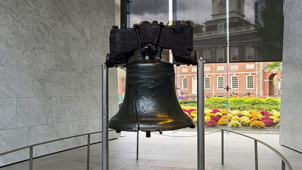 The Liberty Bell in Philadelphia Photo Credit DownshiftingPRO