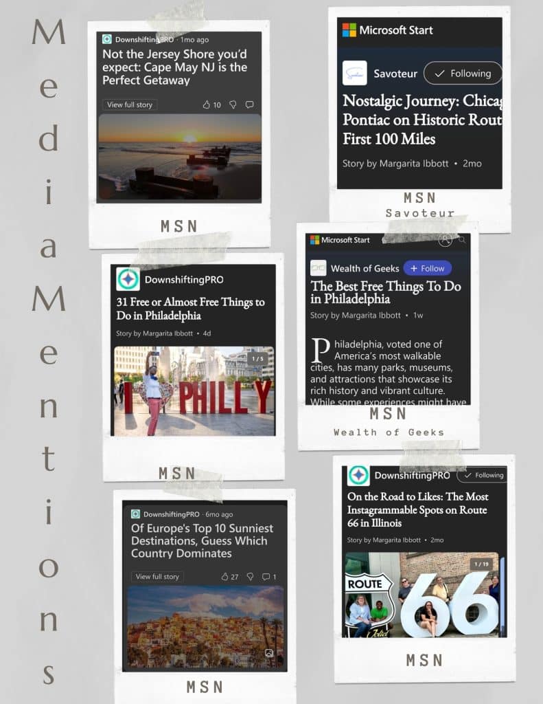 Media Kit - Margarita Ibbott @DownshiftingPRO 4 Media and Mentions DownshiftiingPRO Media Kit