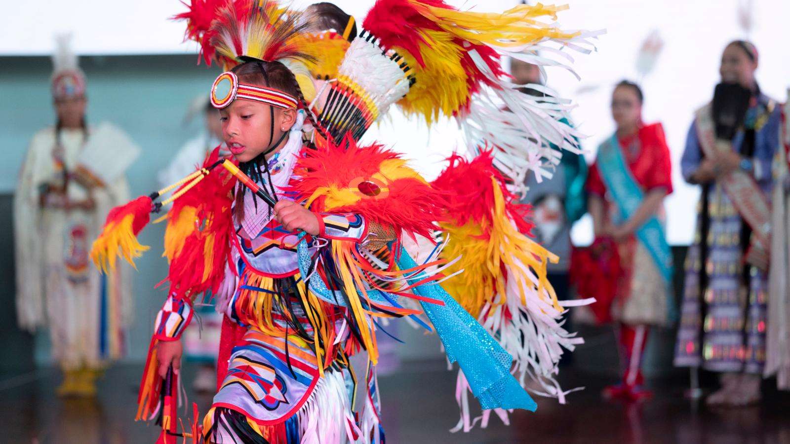 Native American Dancer Photo Credit First Nations Museum