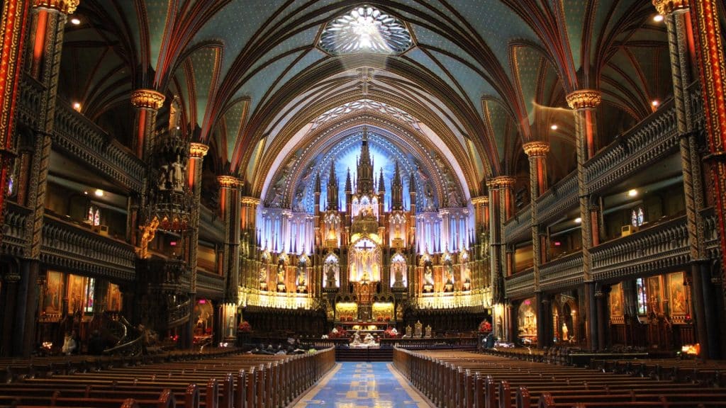 10 Best Canadian Cities To Live In 10 Notre Dame in Montreal Photo Credit basixmatrix CanvaPro