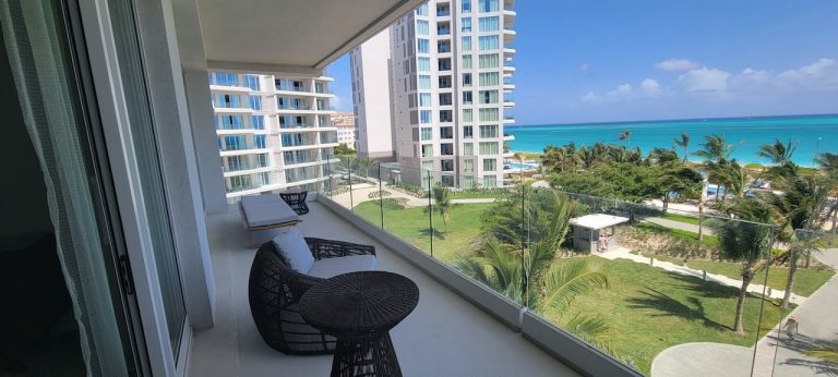 Suite Balcony View at Ritz Carlton Turks and Caicos
