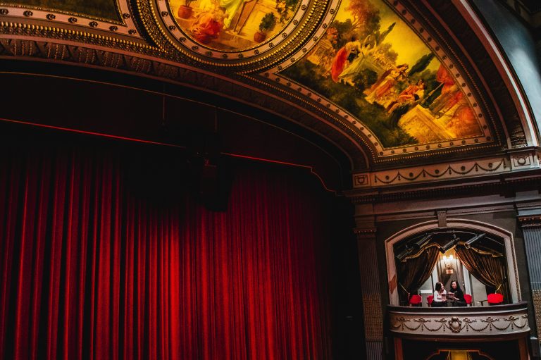 Box seats at the Grand Theatres Spriet Stage. Photo by Damian Dudek
