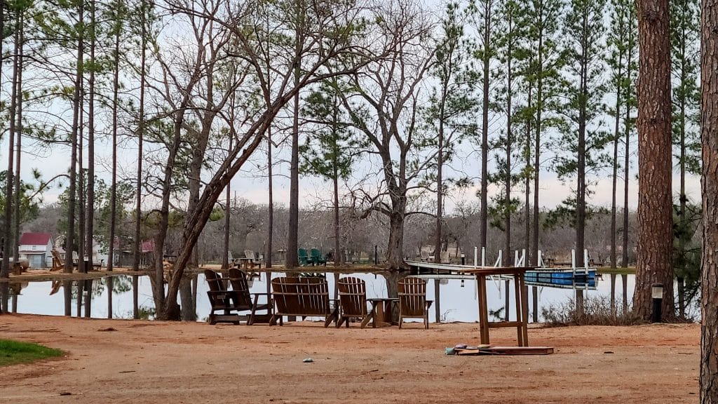 Unique Accommodations in Fredericksburg, TX - Luxury to Family-Friendly Options 13 Pond at Das Peach Haus Photo Credit DownshiftingPRO