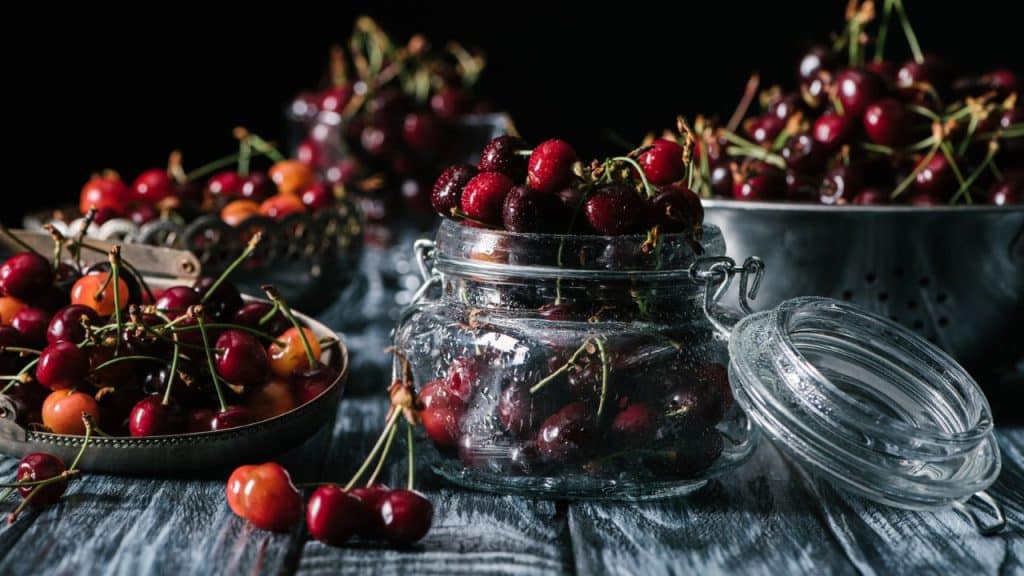 Cash in on Your Clutter: 30 Must-Sell Items for Your Garage Sale! 3 Antique glass with cherries Photo Credit VadimVasenin Depositphotos