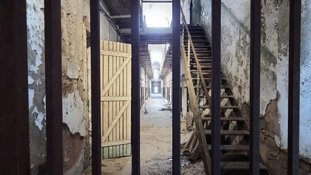 Cell Block Eastern State Penitientary Photo Credit DownshiftingPRO 1