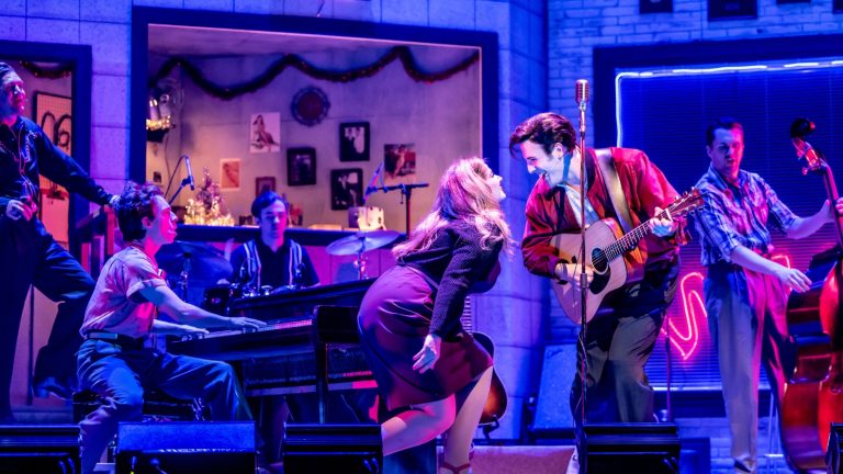 Christo Graham Justin Han Kelly Holiff and Michael Vanhevel Million Dollar Quartet photo by Dahlia Katz