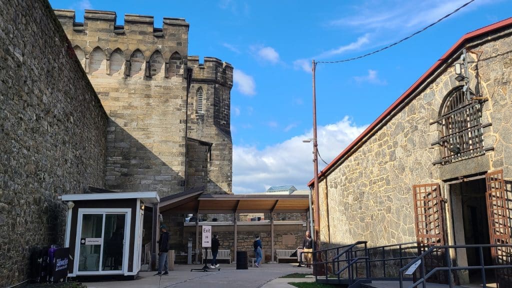Eastern State Penitentiary Historic Site Photo Credit DownshiftingPRO
