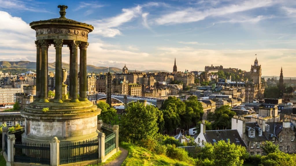 Get Down on One Knee and Propose in These Romantic European Capitals 16 Edinburgh Photo Credit Shaiith79 via Depositphotos