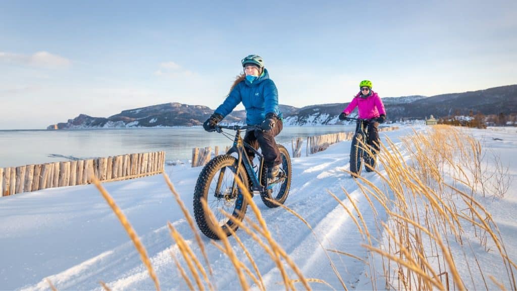 Fat Biking Photo Credit Roger St Laurent Tourisme Gaspesie