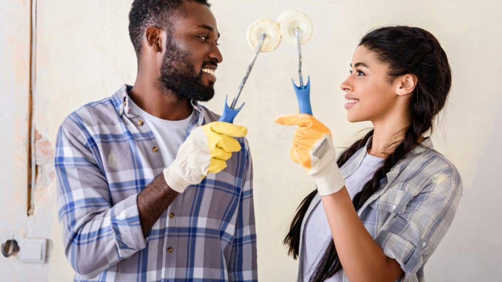 Cash in on Your Clutter: 30 Must-Sell Items for Your Garage Sale! 30 Painting supplies Photo credit AndrewLozovyi Depositphotos 1
