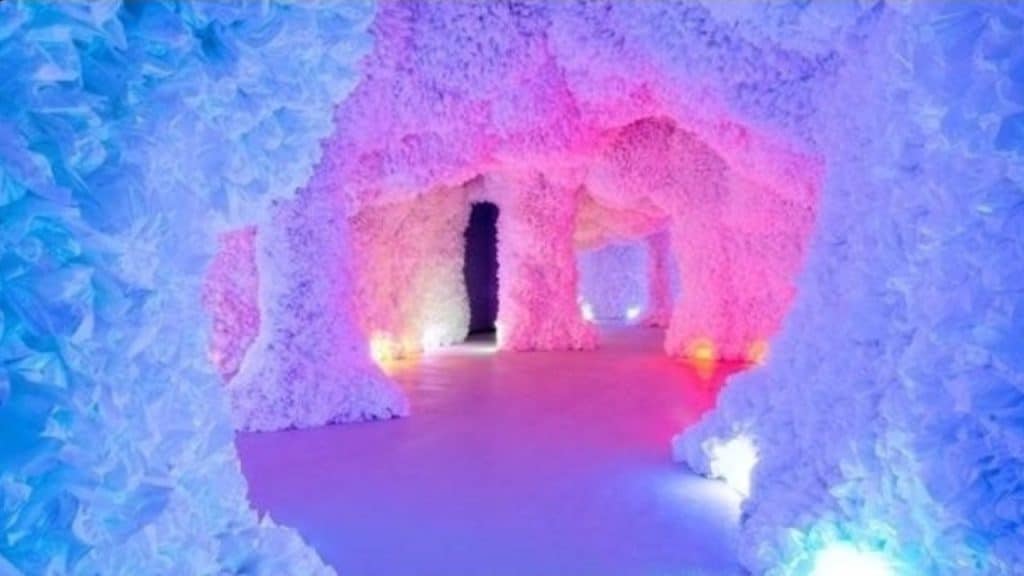 Hopscotch Gallery in San Antonio: Quirky, Fun and An Adult Playground 13 Rainbow Cave Basia Goszczynska Photo Credit Hopscotch San Antonio