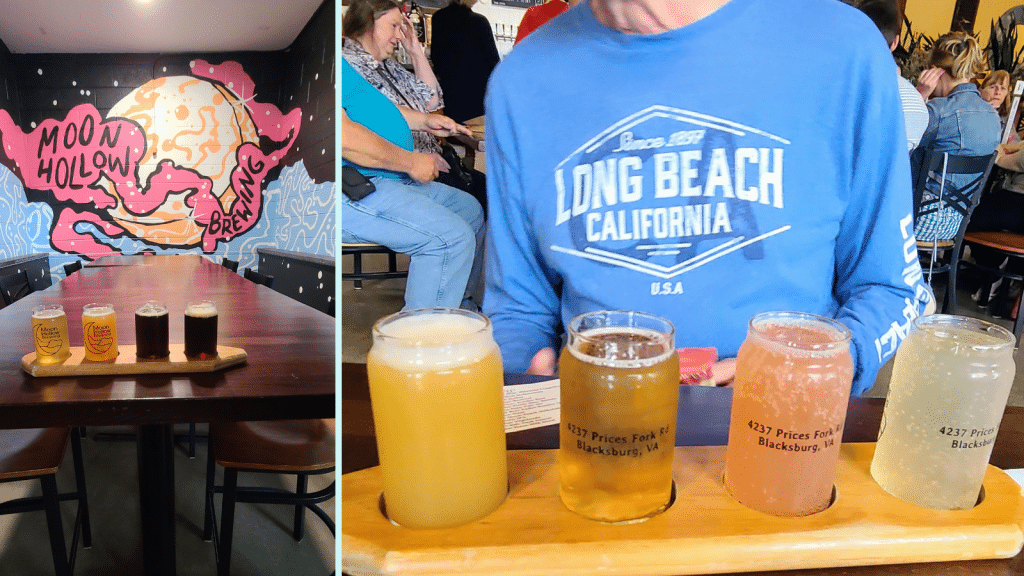 Where to Eat, Drink, and Be Merry: Your Guide to Great Food In Blacksburg and Christiansburg, Virginia 16 Moon Hollow Brewing Co Blacksburg VA Credit DownshiftingPRO 20240509 195340 0008