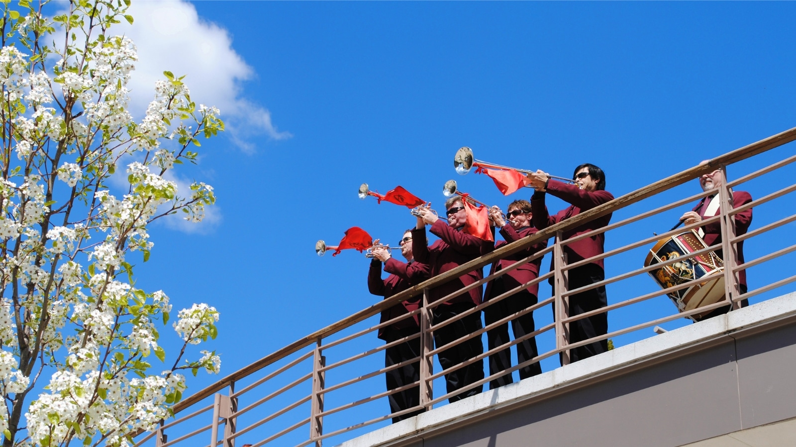 Festival Theatre Fanfare Musicians at The Stratford Festival Photo Credit Krista Dodson via Stratford Festival