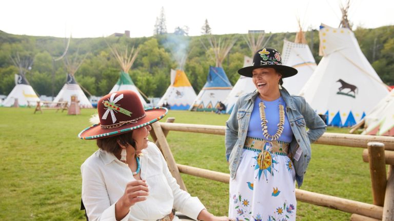 Elbow River Camp at the Calgary Stampede Credit Colin Way via Tourism Calgary