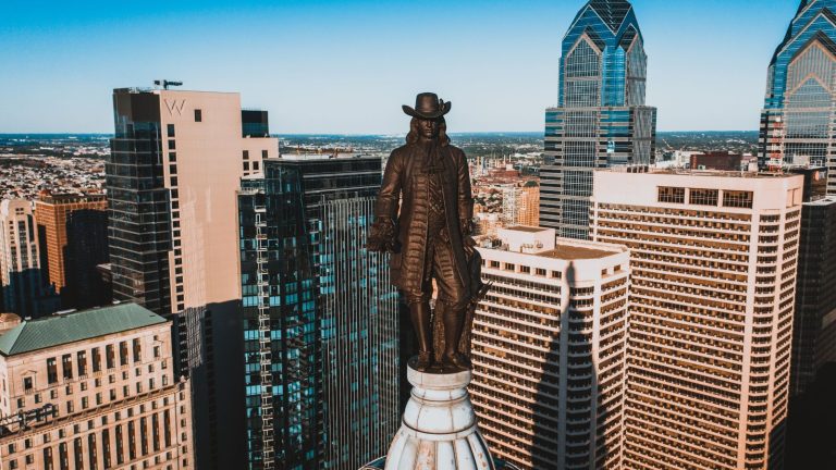 William Penn Statute Philadelphia Photo Credit Trev Adams via CanvaPro