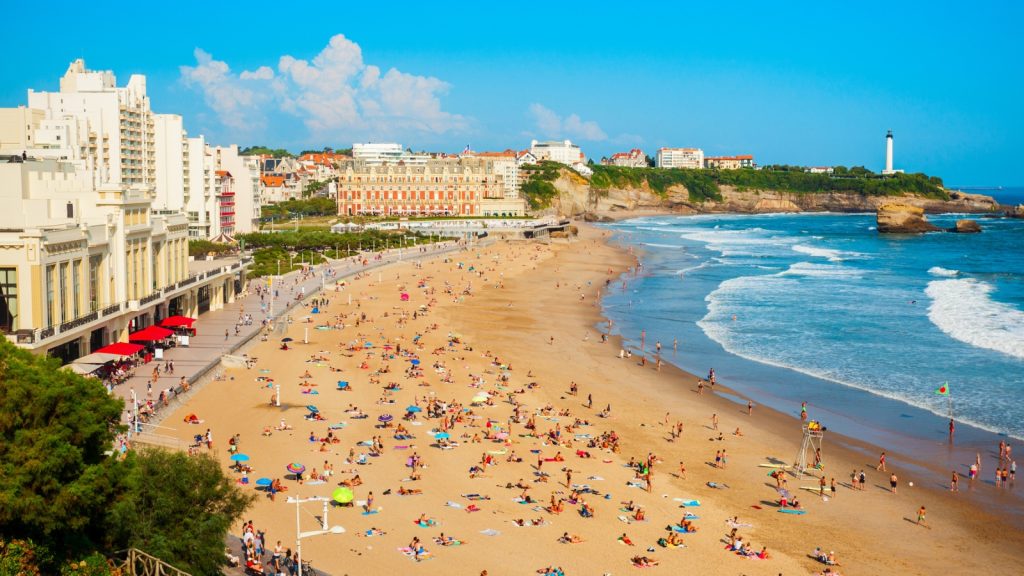 From San Sebastián to Segura: The Best Cities to Visit in Basque Country, Northern Spain 14 La Grande Plage Beach Biarritz Photo Credit saiko3p via Depositphotos