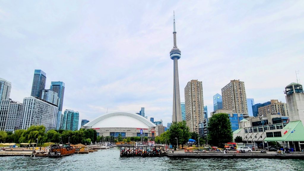 Toronto CityPASS: 5 Outstanding Attractions You Can’t Miss 5 Rogers Centre and CN Tower from City Cruise CityPASS® – Photo Credit Margarita Ibbott