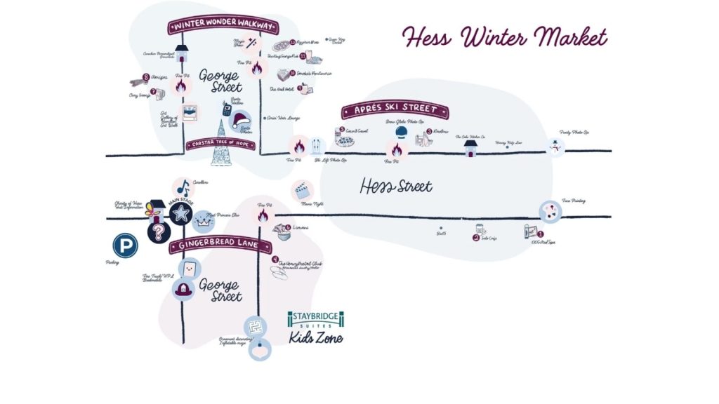 30+ of the Best Christmas Markets in Ontario, Canada 8 Hess Winter Market in Hamilton Map