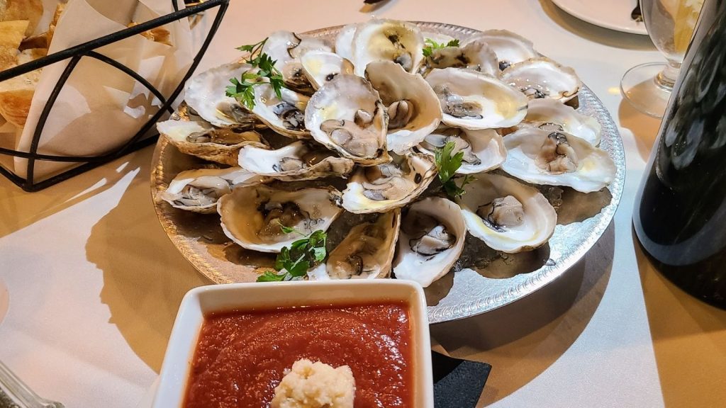 Oysters at The Wishing Well Saratoga Springs Photo Credit Margarita Ibbott