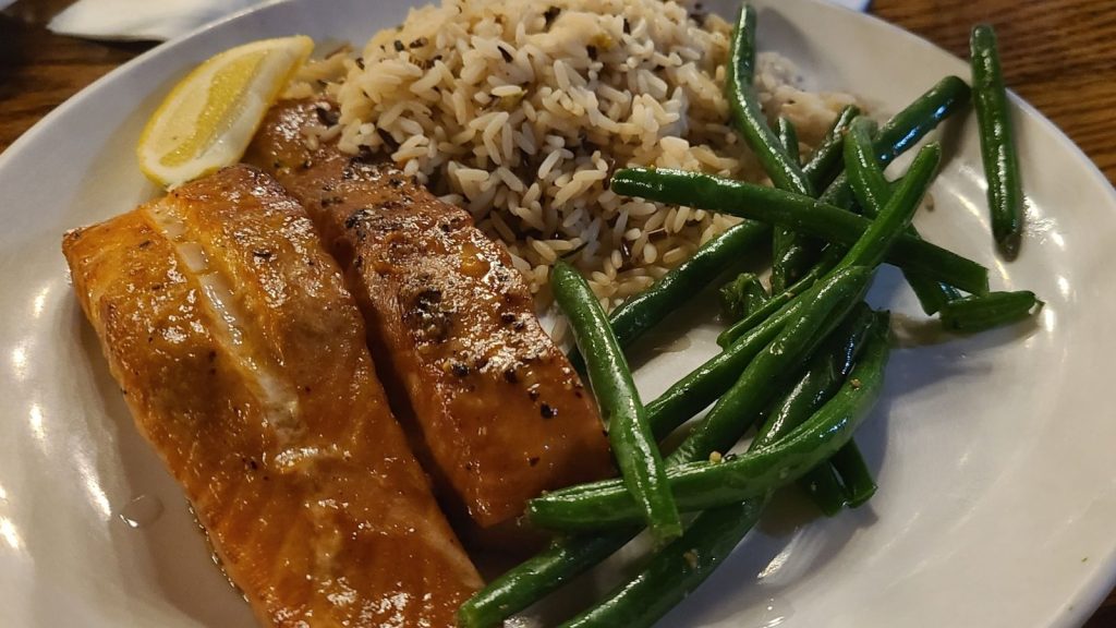 Salmon The Olde Bryan Inn Saratoga Springs Photo Credit Margarita Ibbott 1