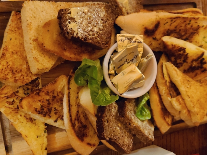 Bring on the Seafood: 15 Great places to Eat in County Donegal 27 Olde Castle Bar Restaurant Bread Board Photo Credit Margarita Ibbott