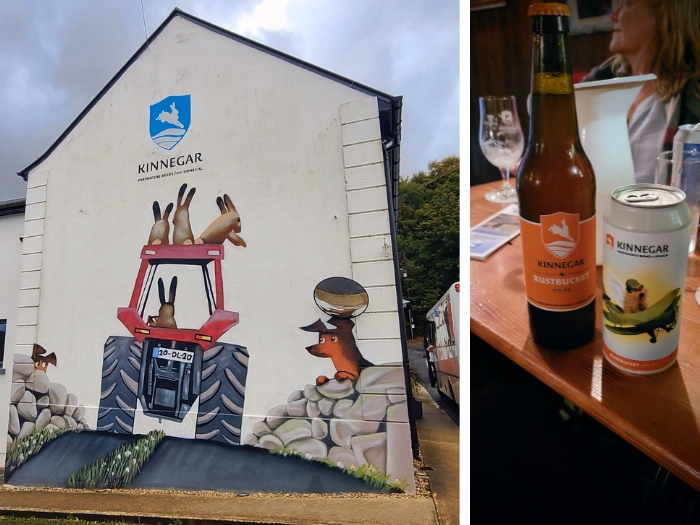 Bring on the Seafood: 15 Great places to Eat in County Donegal 14 Olde Glen Bar Restaurant Kinnegar Beer Photo credit Margarita Ibbott