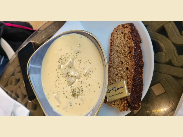 Bring on the Seafood: 15 Great places to Eat in County Donegal 16 The Rusty Mackerel Seafood Chowder Photo Credit Margarita Ibbott 1