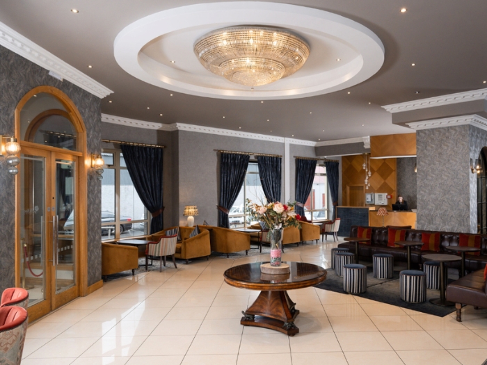 Hotel Travel Guide: Where to Stay in County Donegal 34 Villa Rose Hotel Lobby Photo Credit Gallen Hospitality Hotel Group